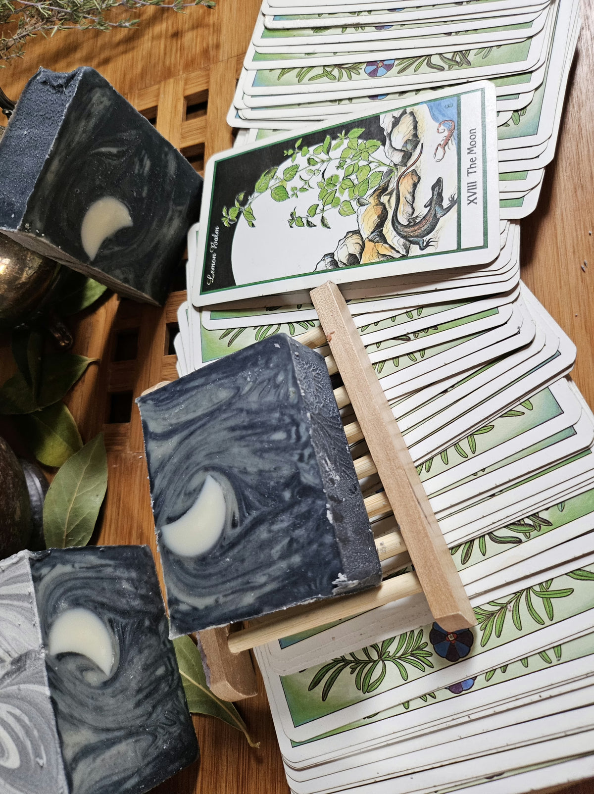 XVIII The Moon Tarot Soap image 2