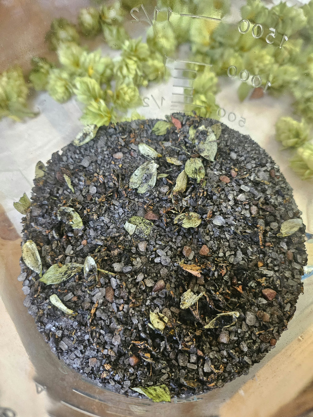 Midnight Dream: Black Herbal Bath Salt image 0