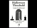 Halloween Threshold Tarot Spread Mini-Zine image 0