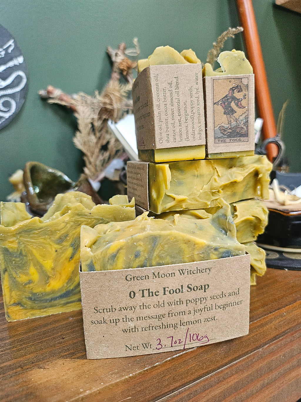 0 The Fool Tarot Soap image 4