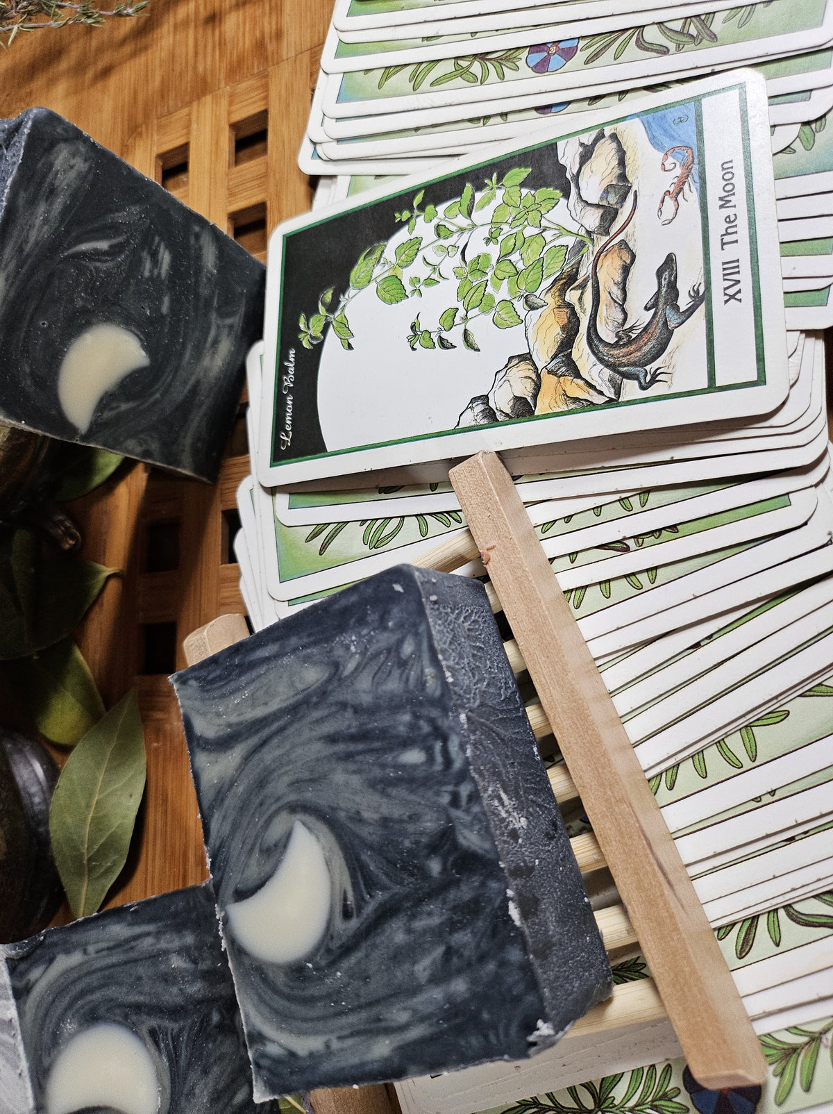 XVIII The Moon Tarot Soap image 4